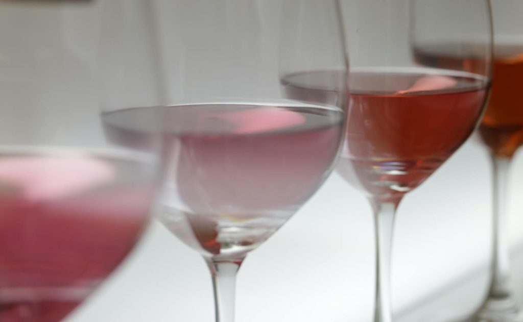 Vinprovning med flera glas