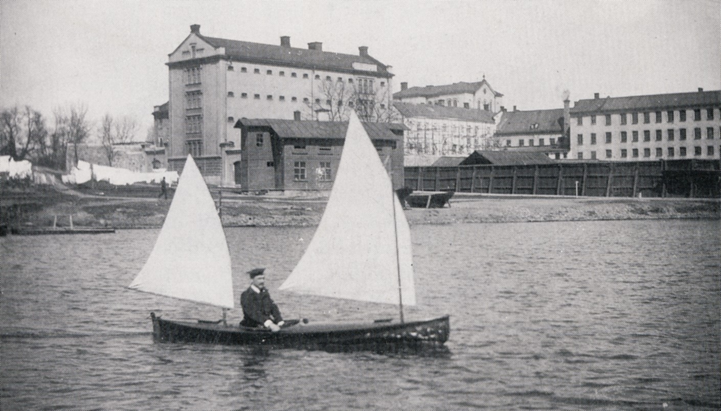 Långholmens centralfängelse omkring 1890