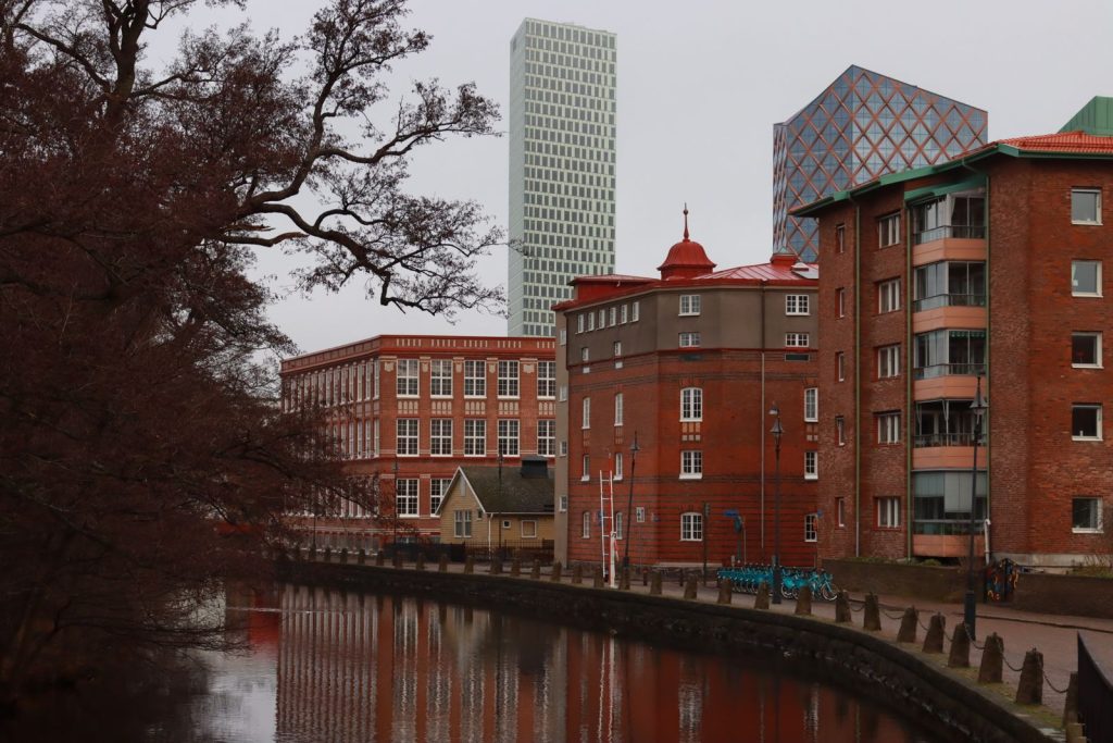 A canal in Gothenburg