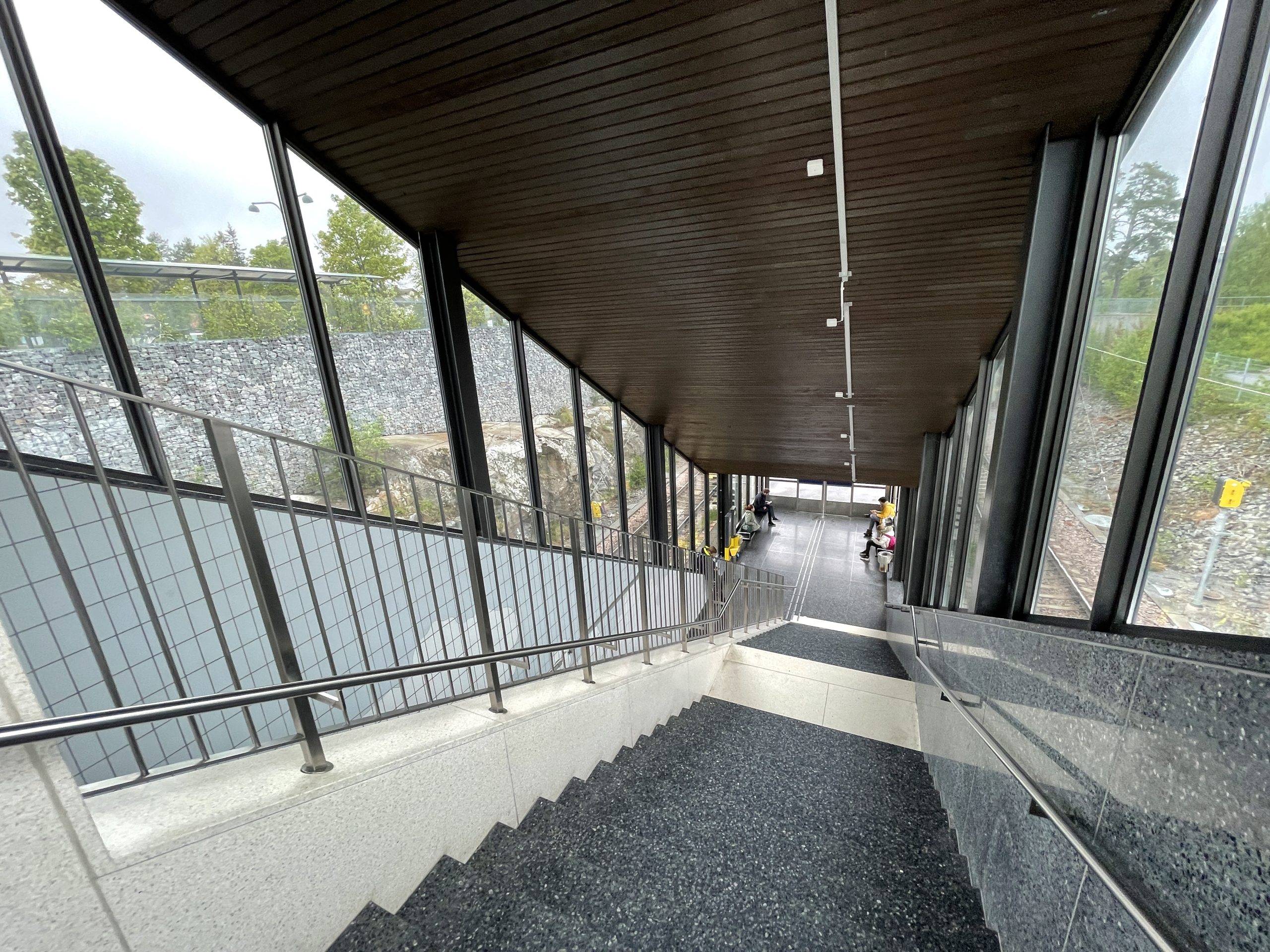 Ösmo station med pendeltågsperrong
