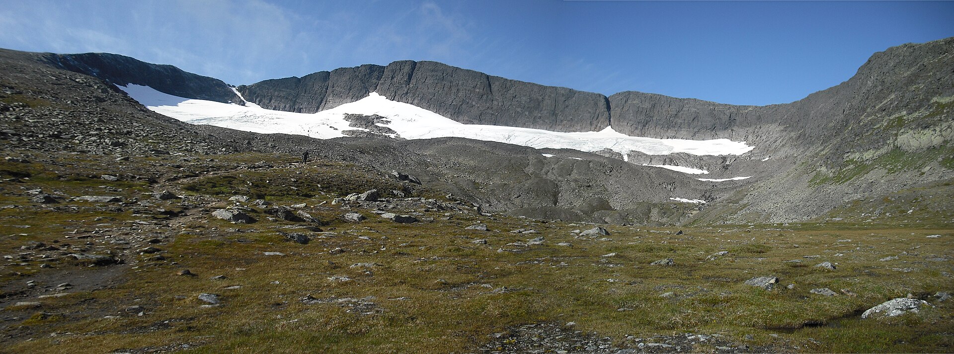 Helags sett från fjällstationen