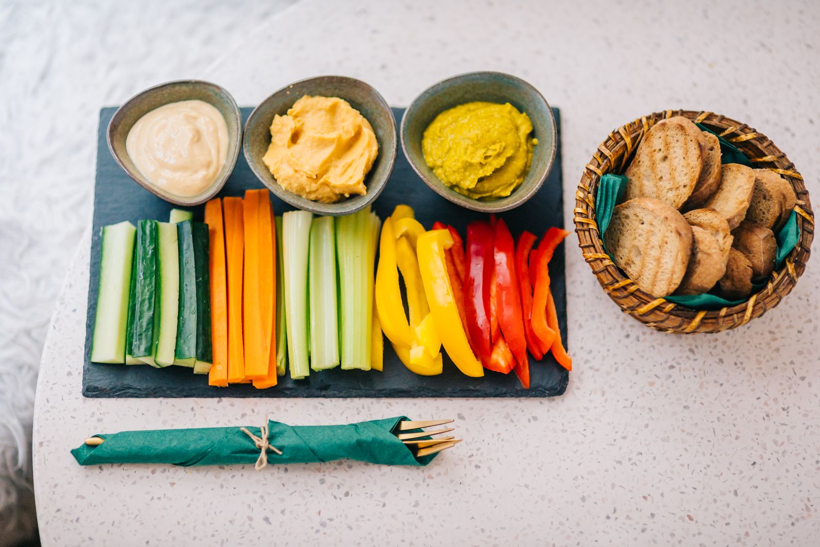 Veganska julsnittar: festlig plockmat till julbordet