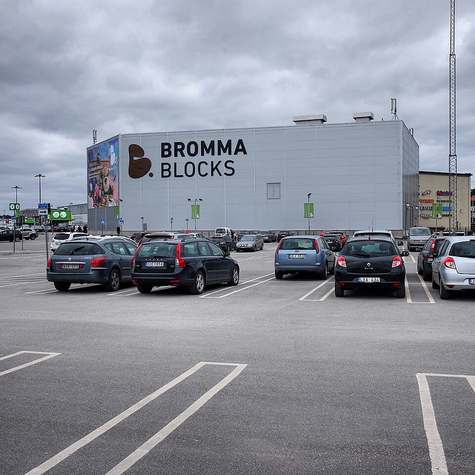 Bromma Blocks kopcentrum i Ulvsunda