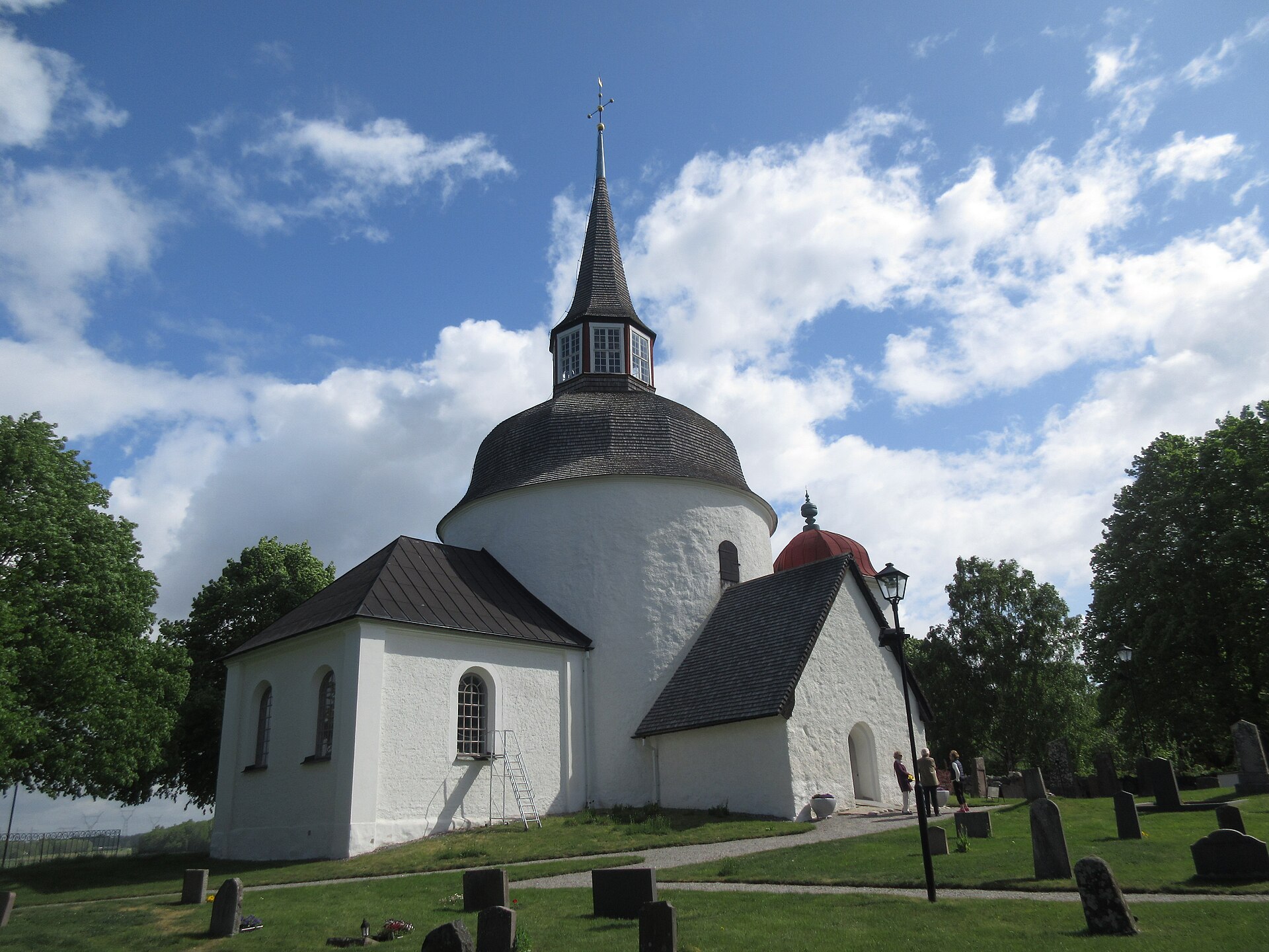 Munsö kyrka, en av Sveriges rundkyrkor