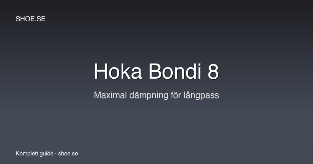 Hoka Bondi 8