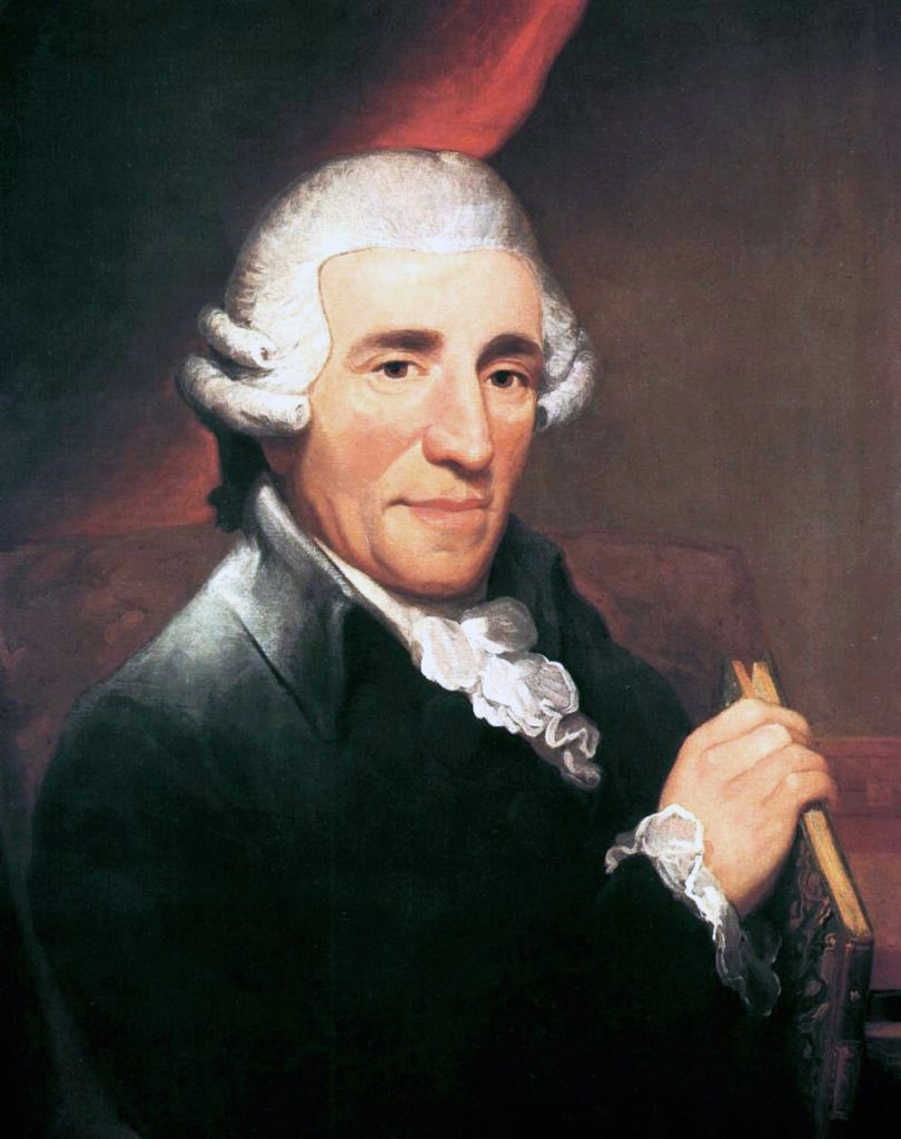 Porträtt av Joseph Haydn
