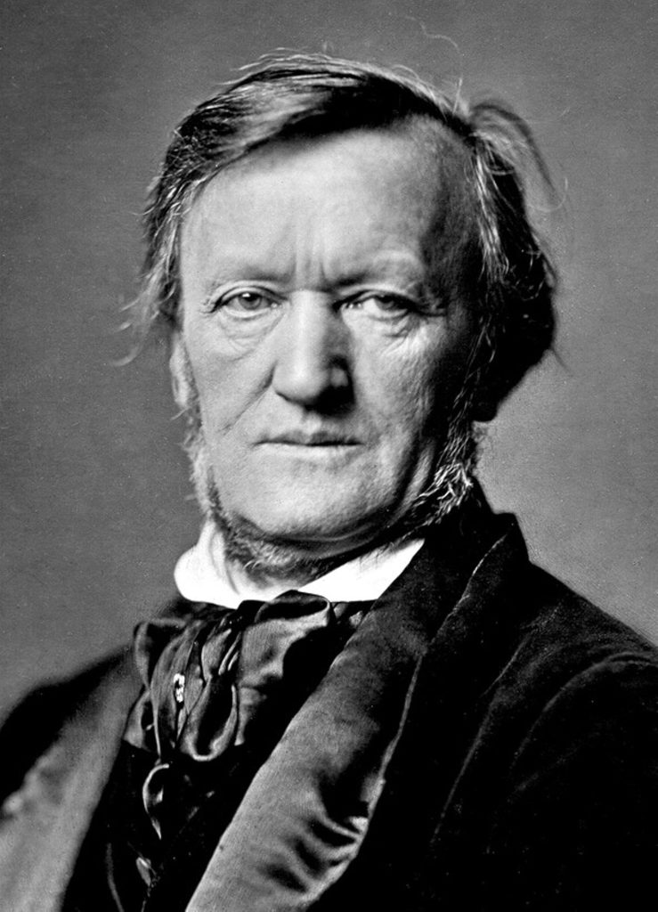 Porträtt av Richard Wagner