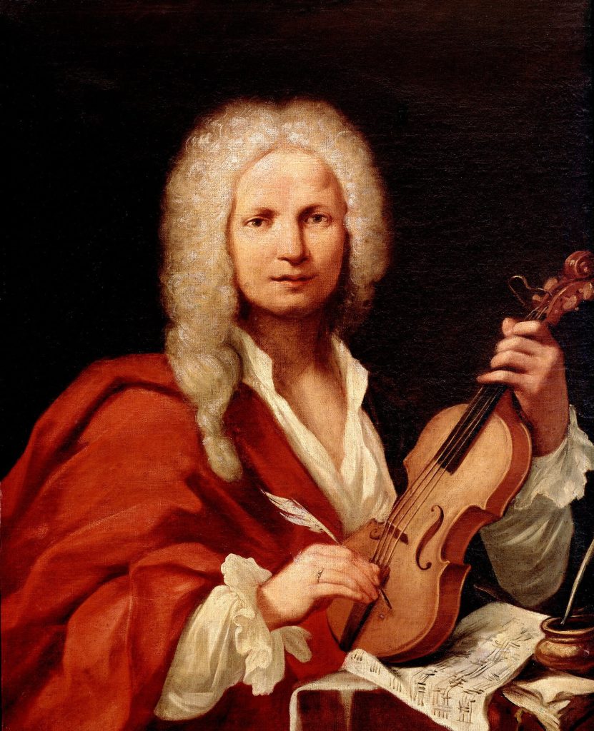 Porträtt av Antonio Vivaldi