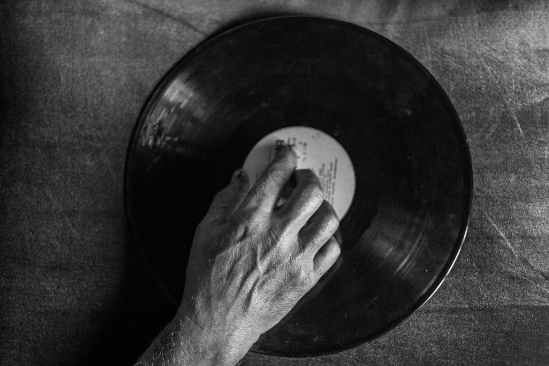 Rengöring av vinylskiva