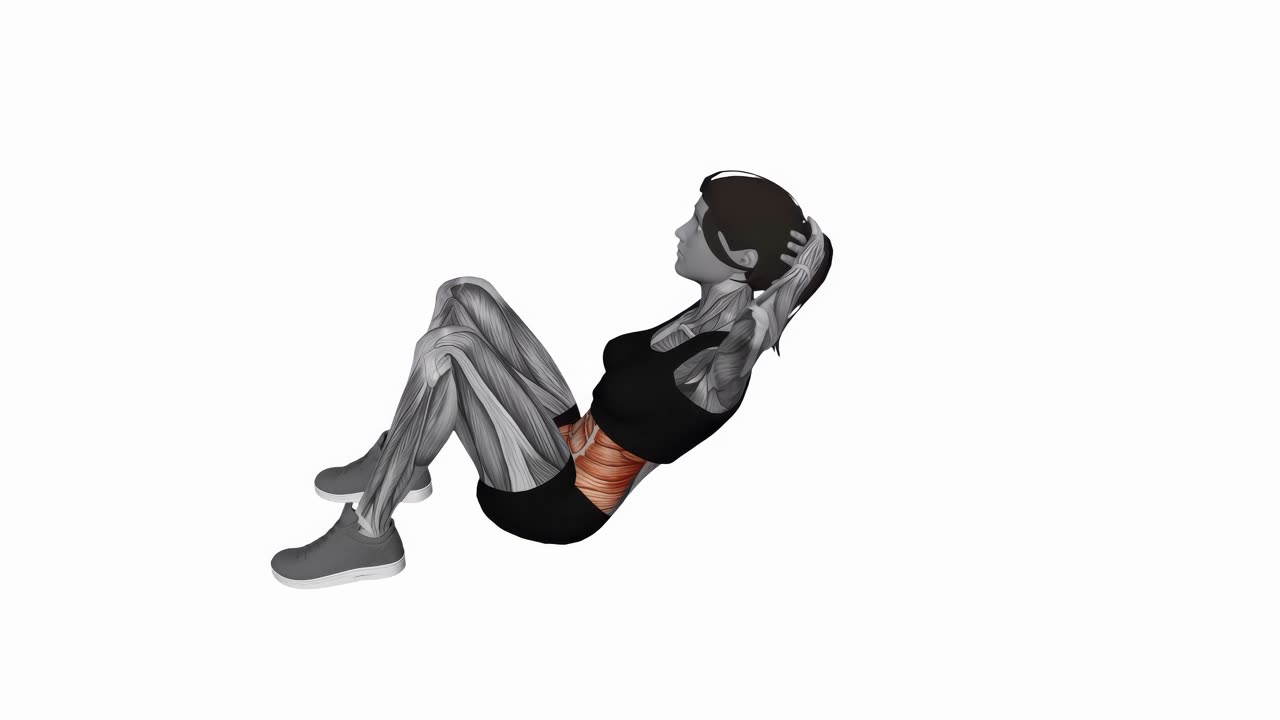 3-4 Sit-up - slutposition