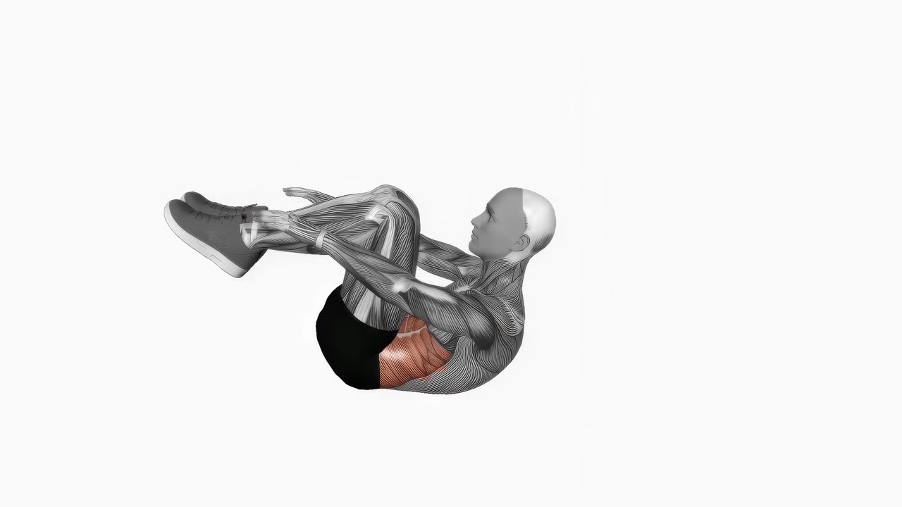 90-graders häl-touch - slutposition