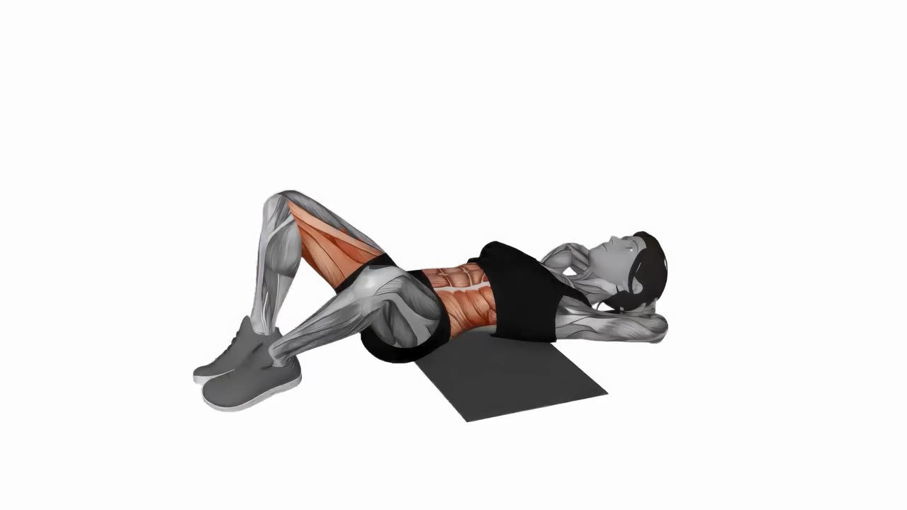 Sit-up med matta - startposition