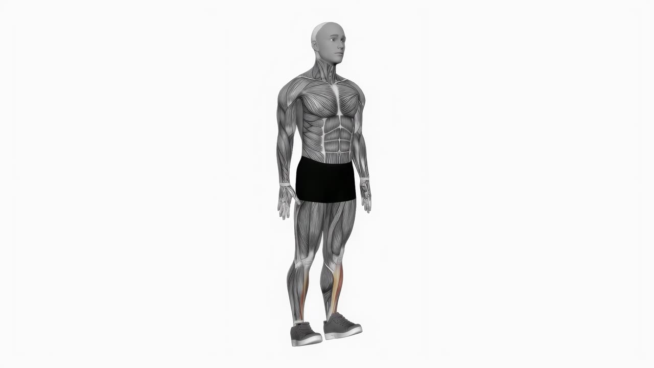 Dorsalflexion i fotled - slutposition