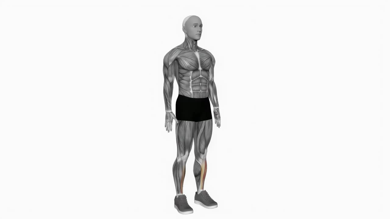 Dorsalflexion i fotled - startposition