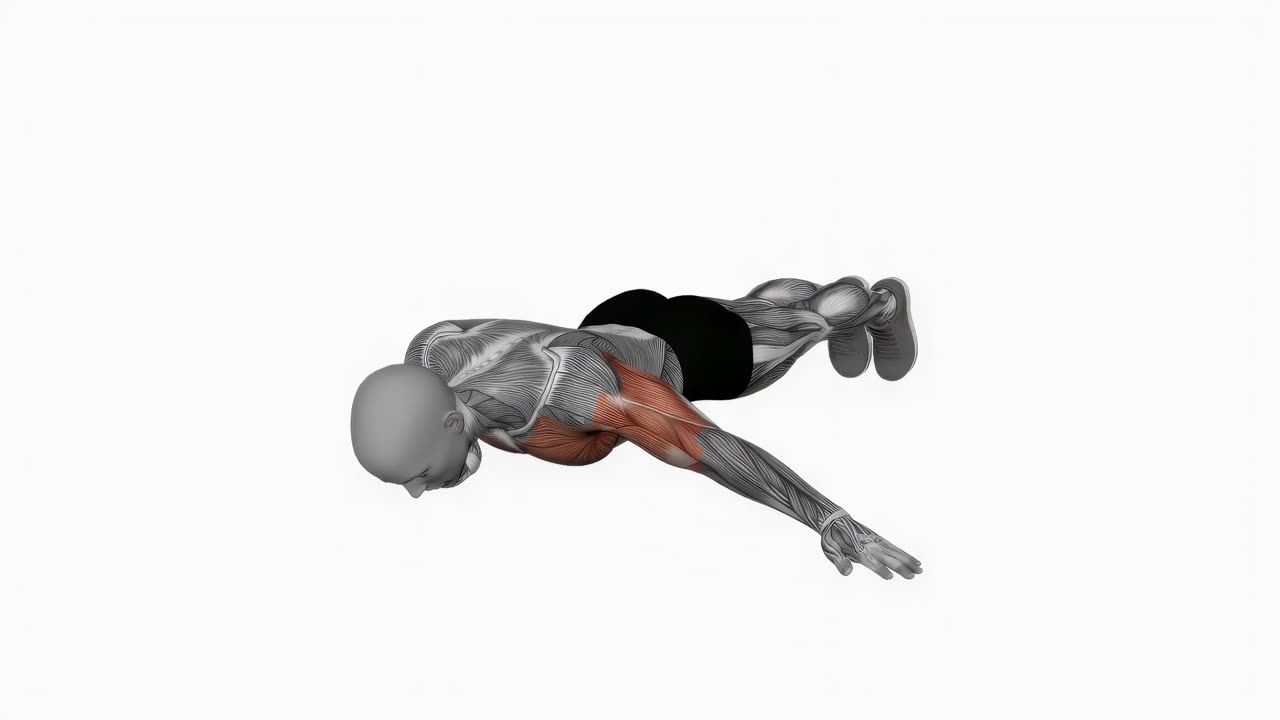 Archer-armhävning - startposition