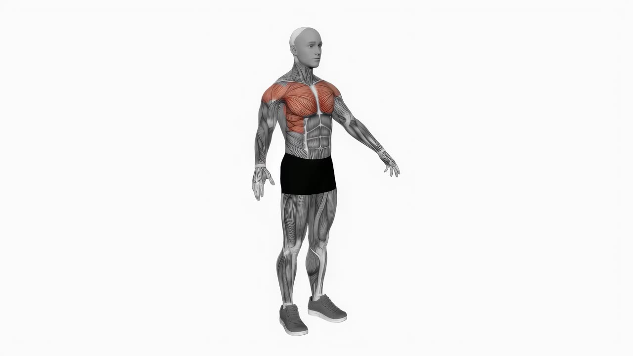 Bakåtcirklar med armarna - startposition