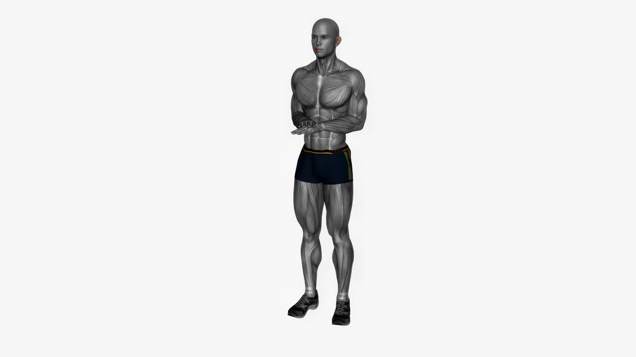 Armpulser kors - slutposition