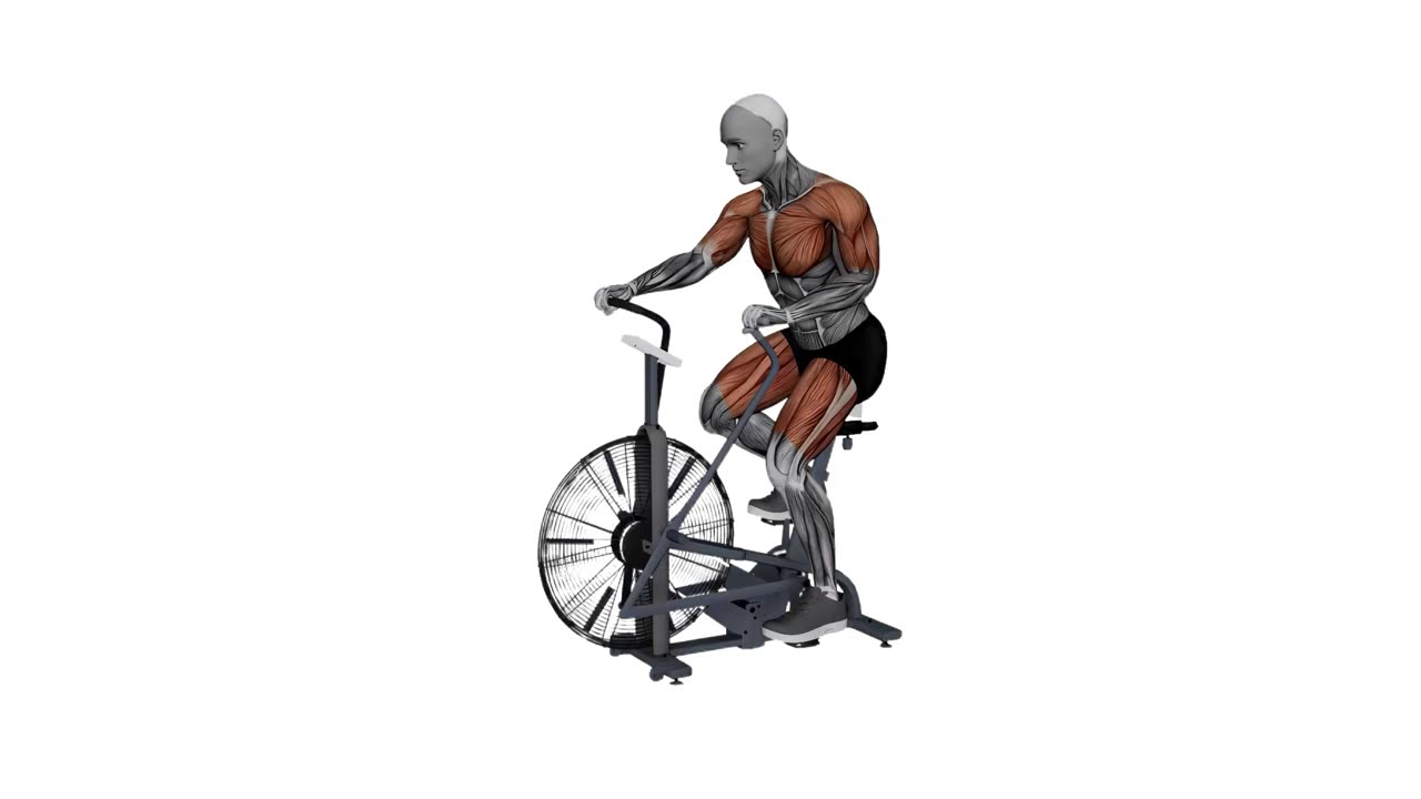 Airbike snabb fart - startposition