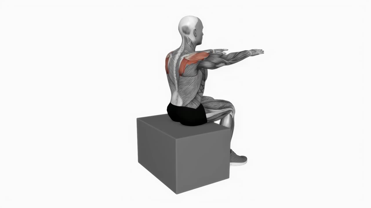 Skulderbladsknip - startposition