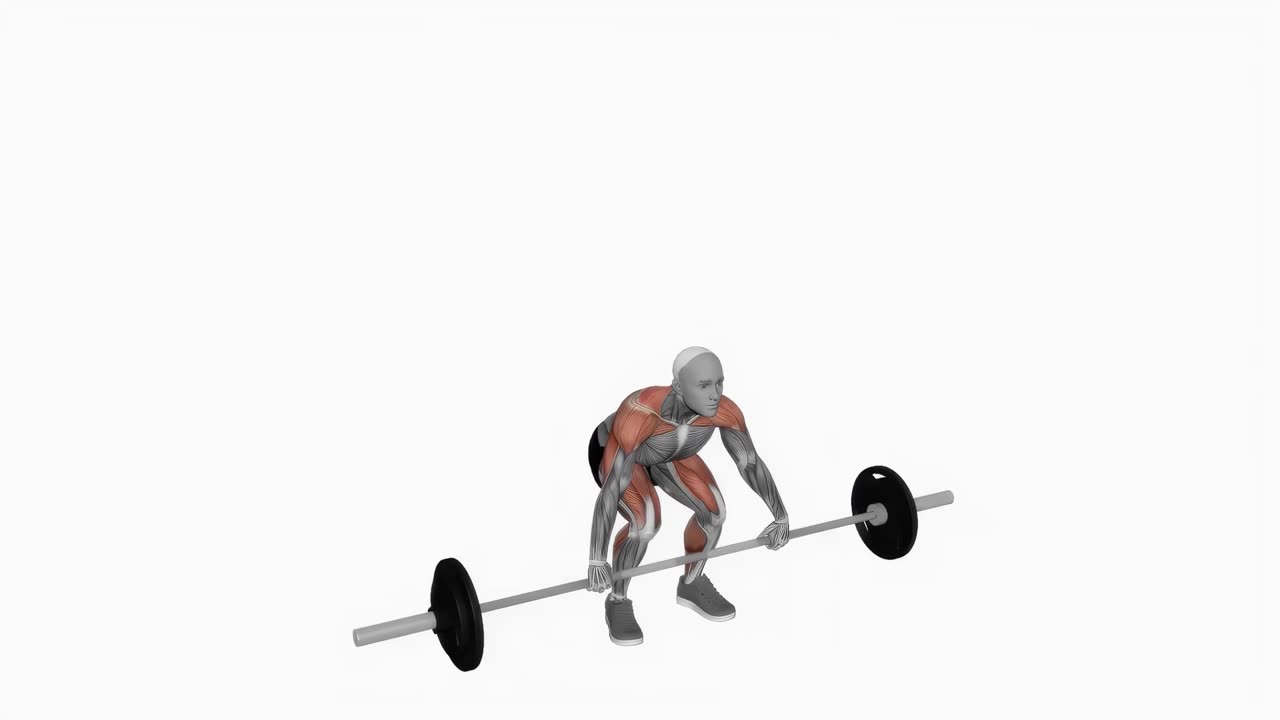 Skivstångsryck med power - startposition