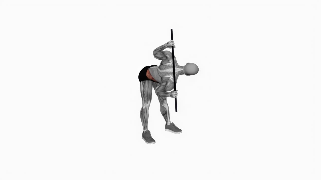 Framåtlutad rotation - startposition