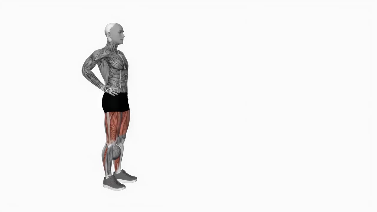 Pulserande utfall med kroppsvikt - startposition