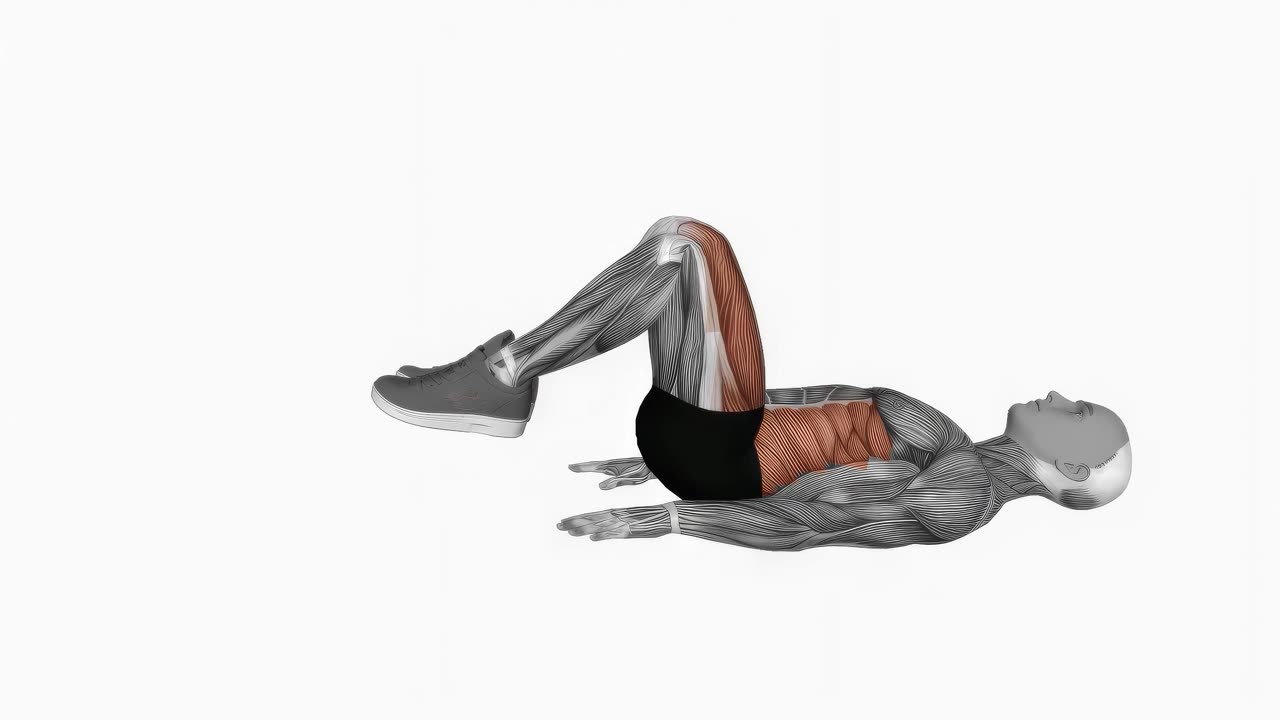 Bottoms-up halv repetition - slutposition