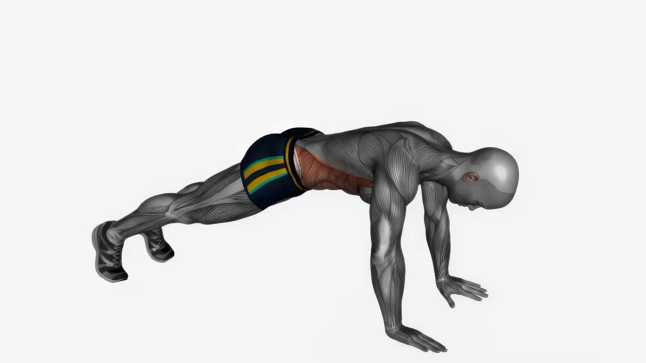 Brasiliansk crunch - startposition