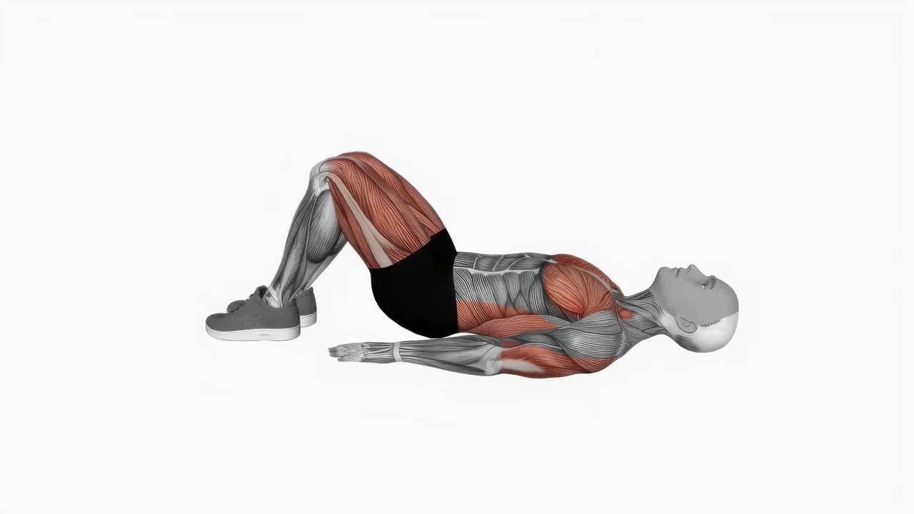Sätesbrygga, Setu Bandhasana - startposition
