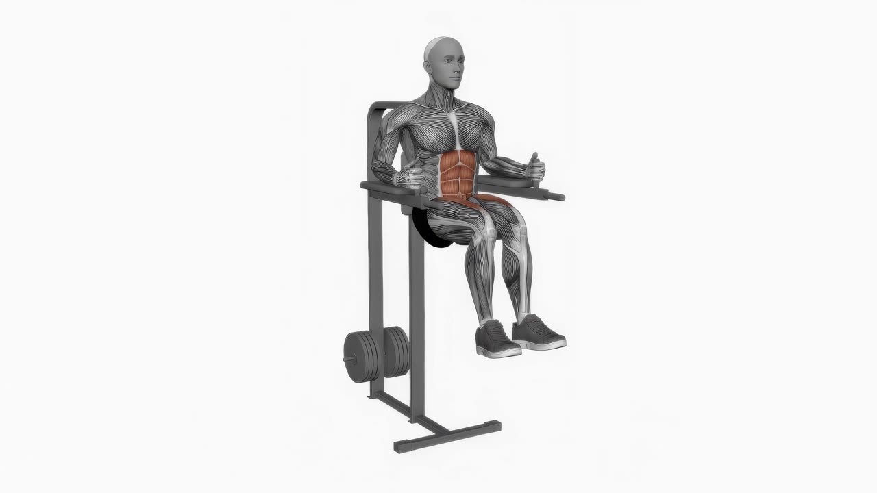 Knälyft i captain’s chair - slutposition