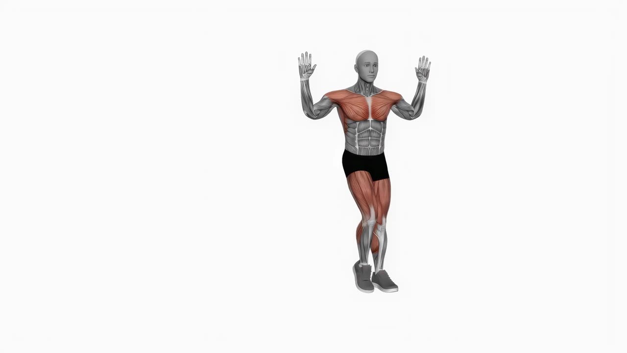 Flyes med sidosteg - startposition