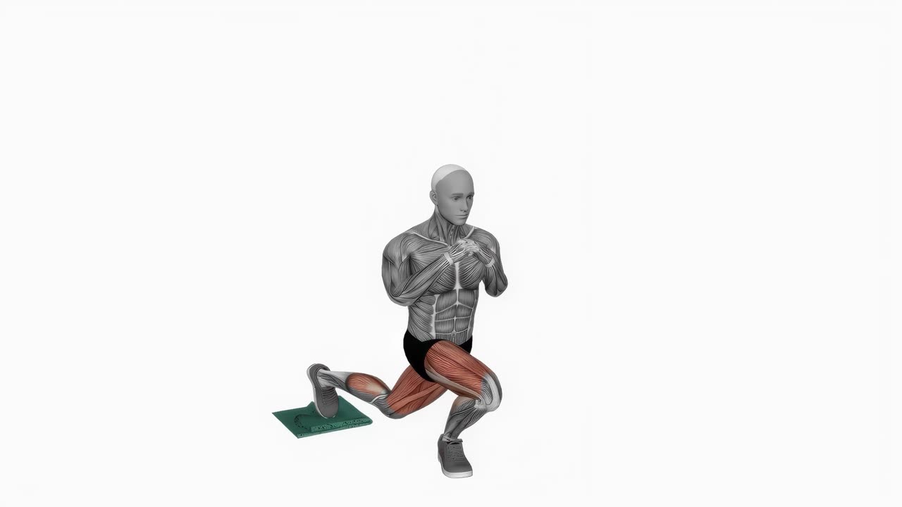 Curtsy-utfall med handduksglid - slutposition