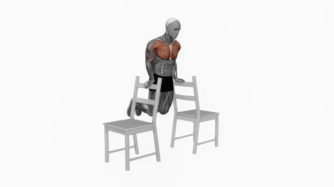 Dips mellan stolar - startposition