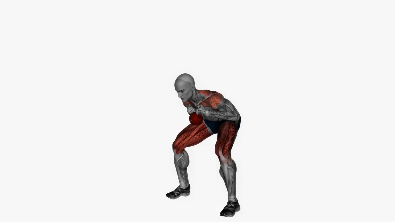 Good morning med kettlebell - startposition