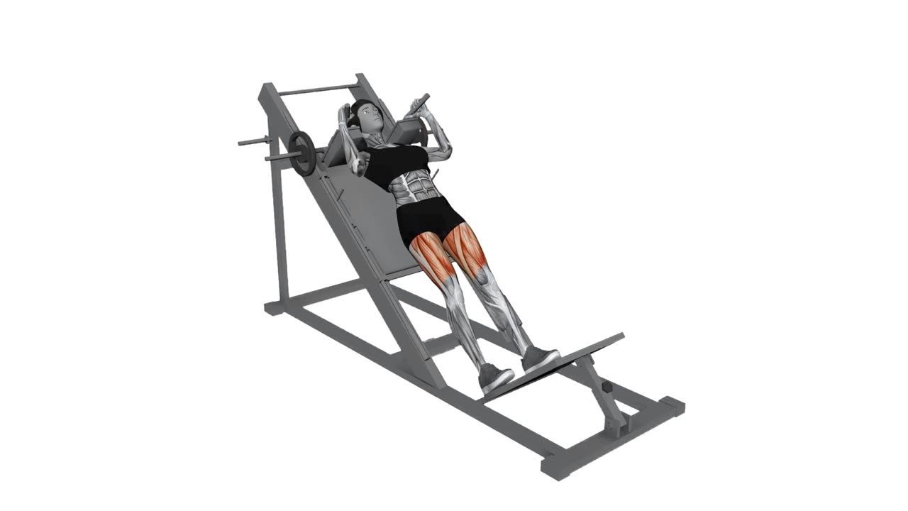 Hack squat - startposition