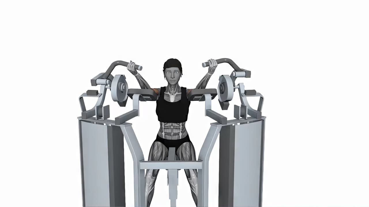 Alternerande curl i Hammer Strength bicepscurl - startposition