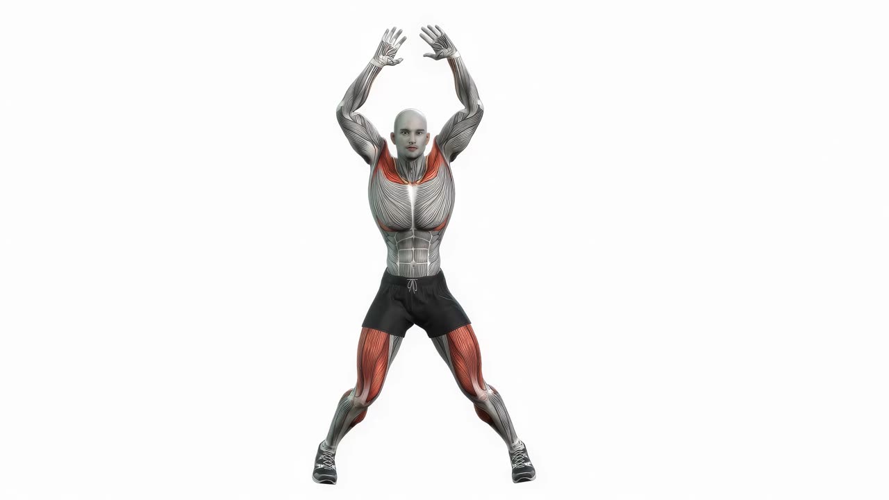 Jumping jacks - startposition
