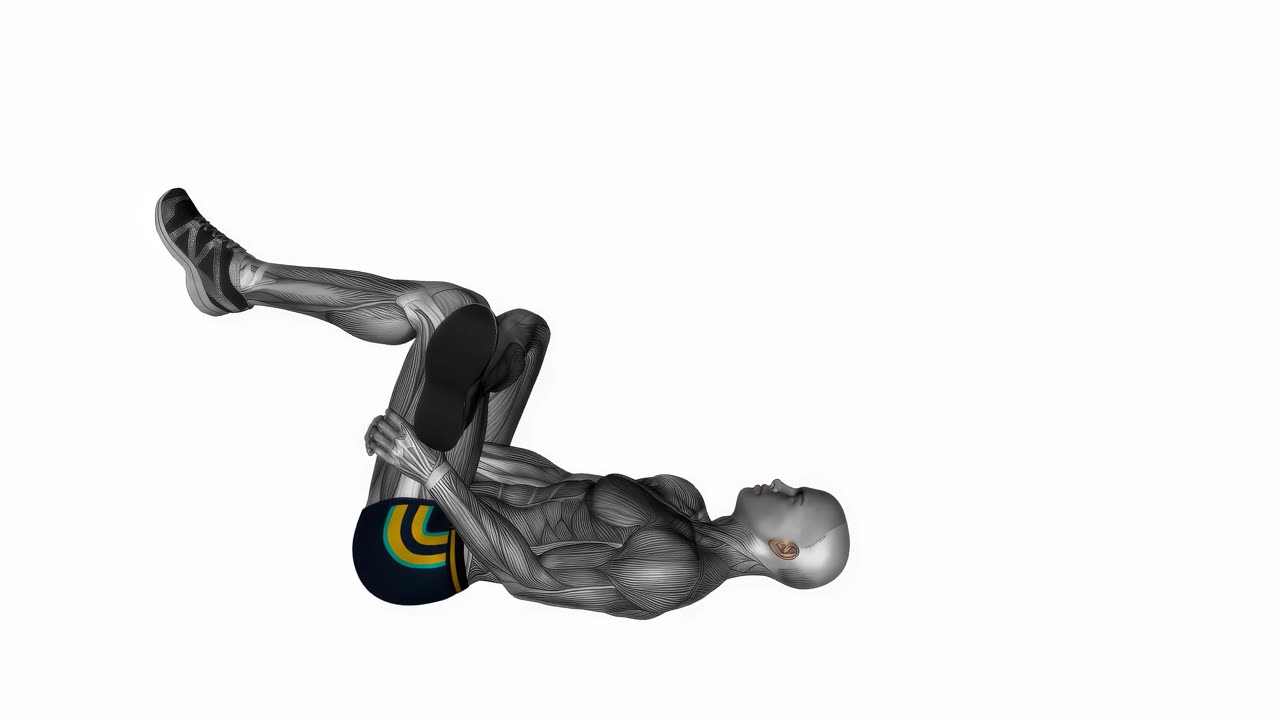 Liggande sätessträckning - slutposition