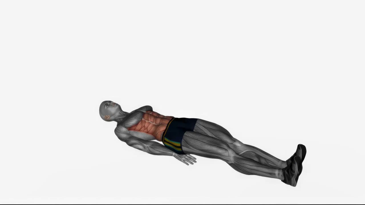 Liggande benlyft - startposition