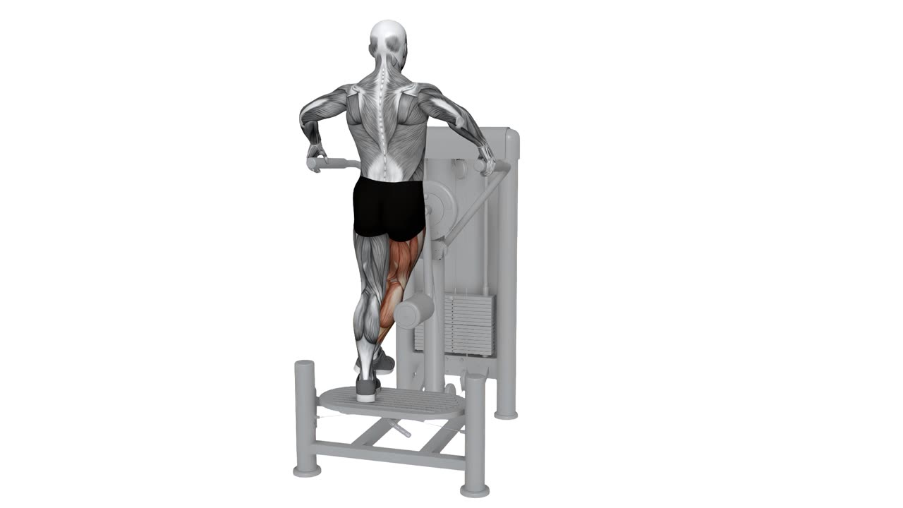 Höftabduktion i multi hip-maskin - slutposition