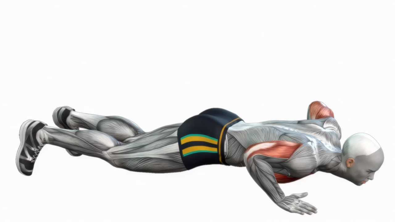 Armhävningar med kroppsvikt - startposition