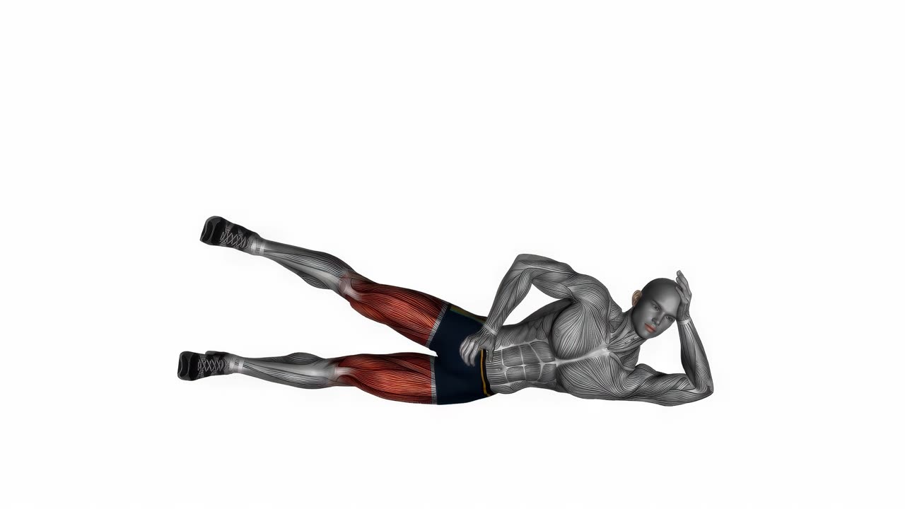 Sidoliggande benlyft höger - slutposition