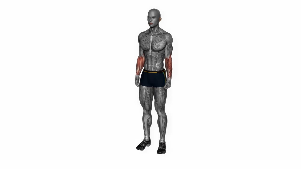 Lateral handledssträckning - startposition