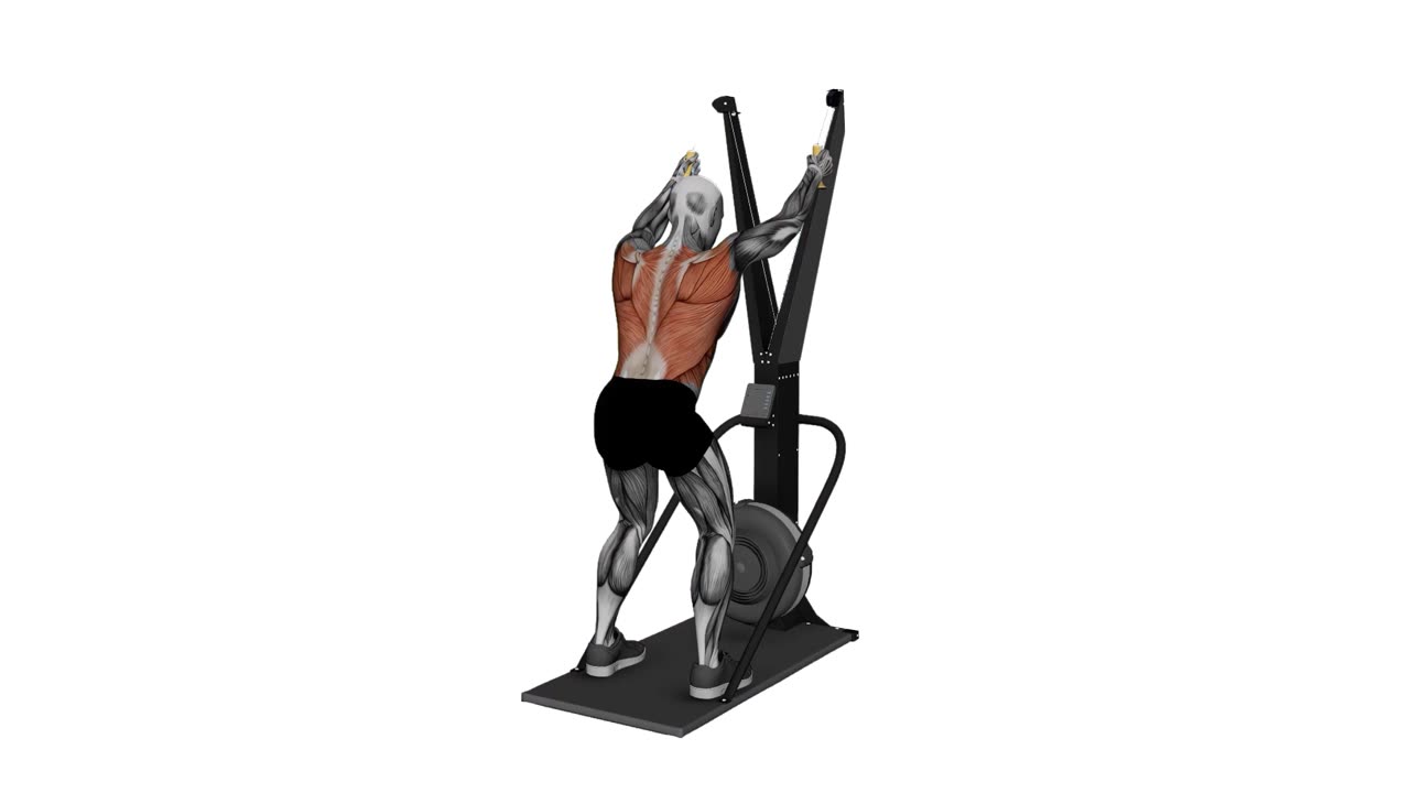 Skierg pullover - startposition