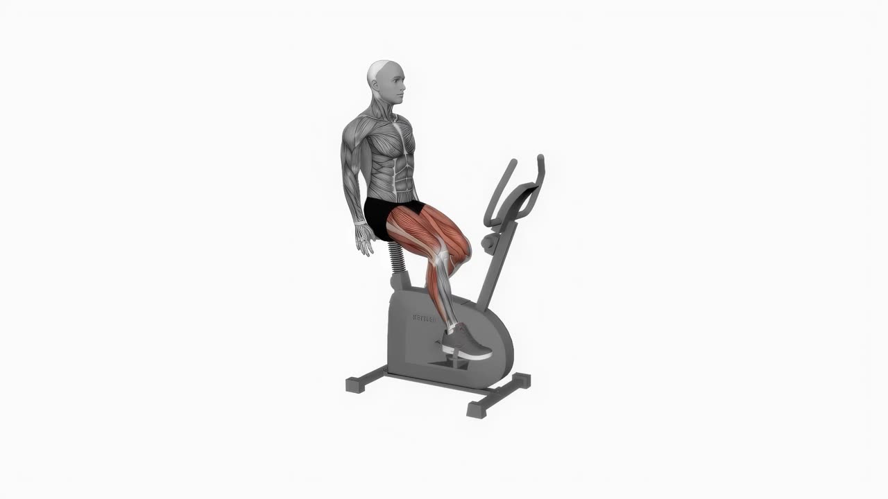 Motionscykel - startposition