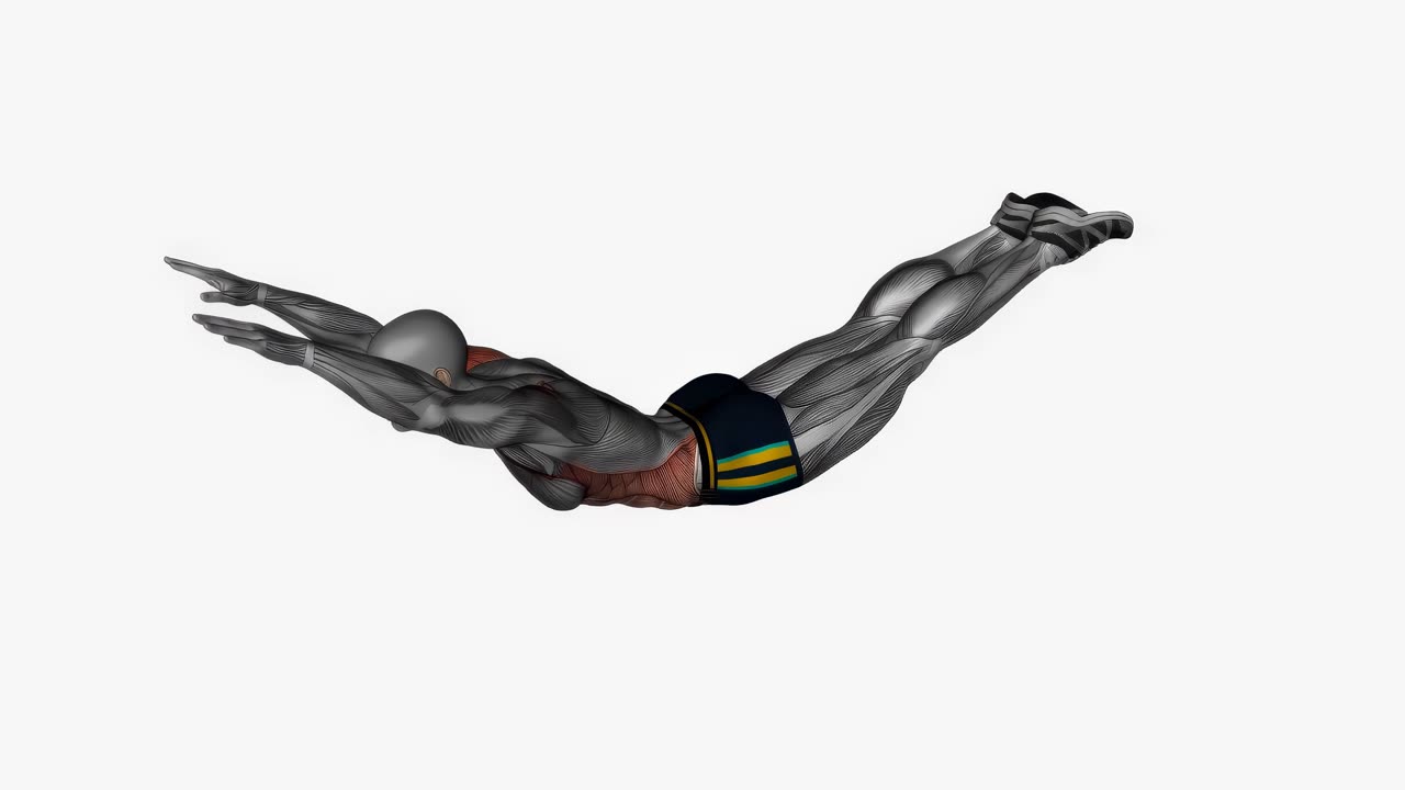 Supermanrodd med band - startposition