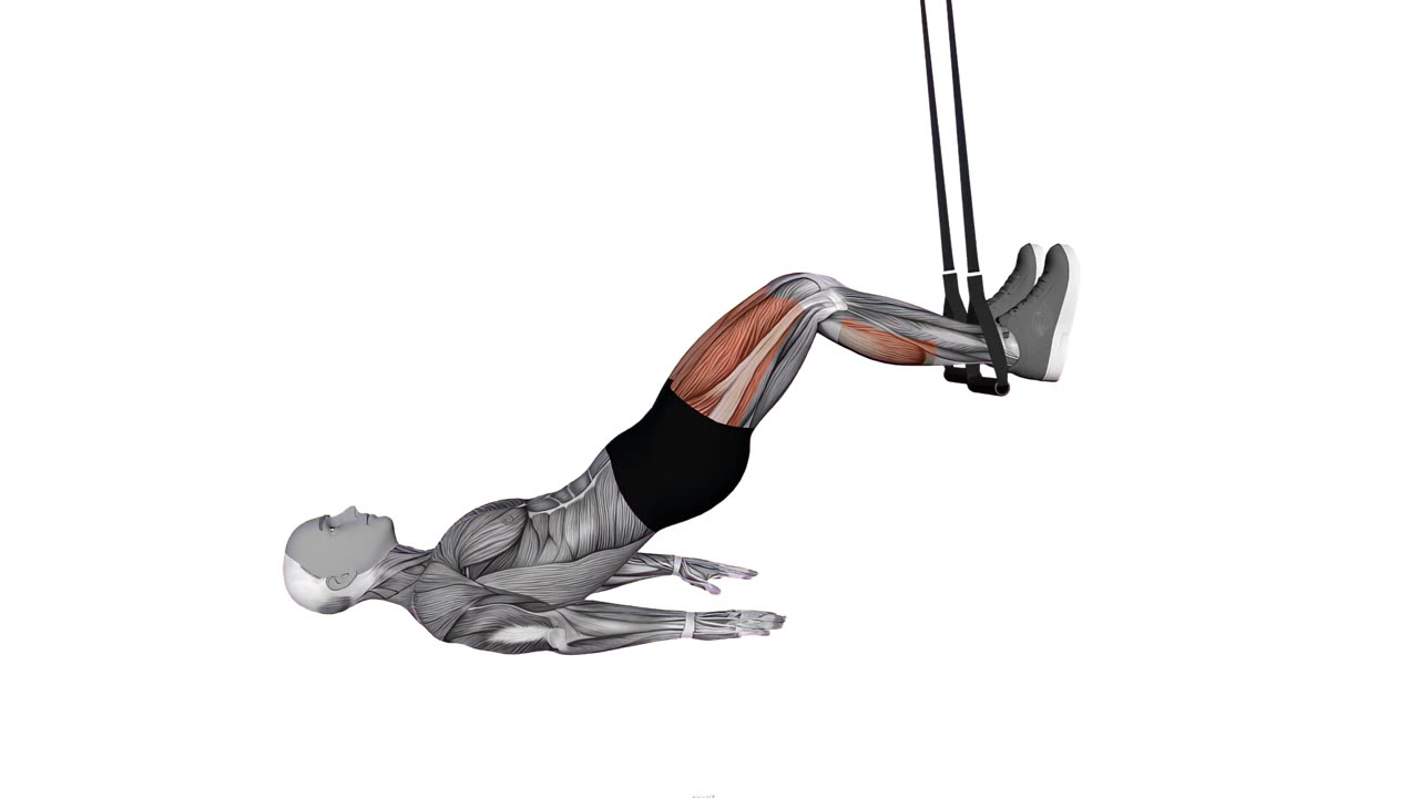 Hip thrust med TRX - slutposition