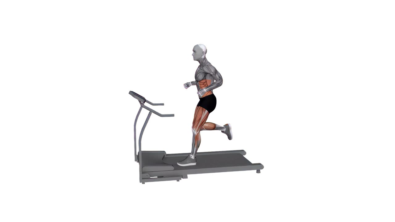 Löpbandsjogning - startposition