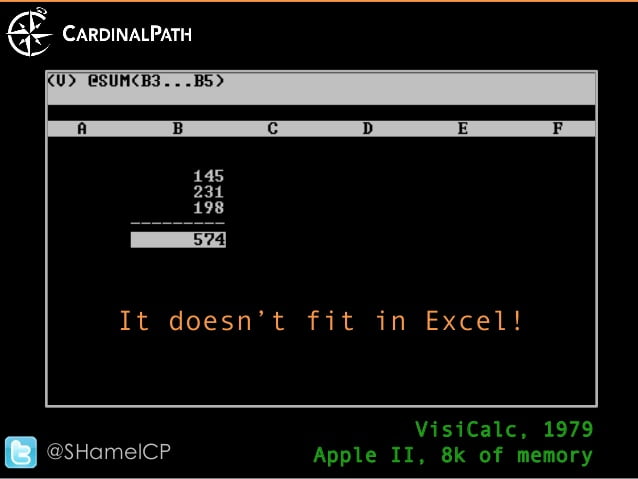 what’s-the-origin-of-the-phrase-“big-data-doesn’t-fit-in-excel”?