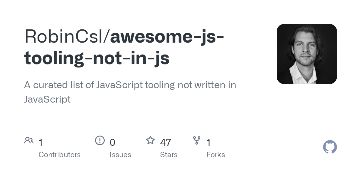 javascript-tooling-not-in-javascript